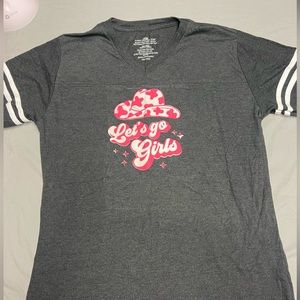 Handmade by me Let’s Go Girls T-shirt